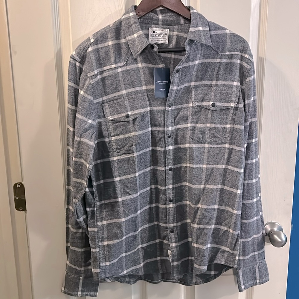 NWT - Lucky Men’s Flannel Shirt - Size Small